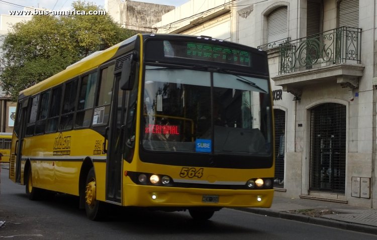 Mercedes-Benz O 500 U - Nuovobus PH 0032 - Azul , Rosario Bus
¿MEK 308?

Línea 910 (Rosario - San Nicolás), interno 564
