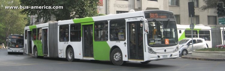 Mercedes-Benz O-500 UA - CAIO Mondego (en Chile) - Transantiago
BJFC42
