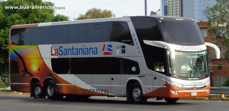 Mercedes-Benz O-500 RSD - Marcopolo Paradiso G7 1800 DD (para Paraguay) - La Santaniana
BVL895

La Santaniana, unidad 21650
