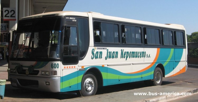 Mercedes-Benz OF - Busscar El Buss 320 (en Paraguay) - San Juan Nepomuceno
