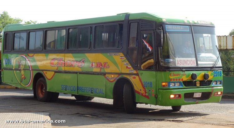 Mercedes-Benz OF - Busscar El Buss 320 (en Paraguay) - Chore
ALA095

Chore, unidad 2018
