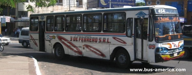 Mercedes-Benz OF - Caio Alpha (en Paraguay) - 3 de Febrero
