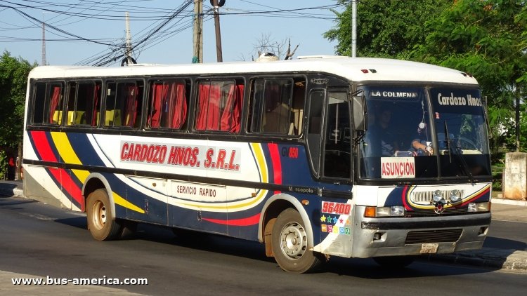 Mercedes-Benz OF - Marcopolo Viaggio GV 850 (en Paraguay) - Cardozo Hnos.
¿ATP 888?

Cardozo Hnos, unidad 96400

