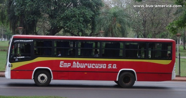 Mercedes-Benz OF - Mburucuya
Línea 6 (Ciudad del Este), unidad 60
