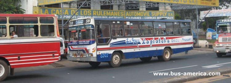 Mercedes-Benz OF - Thamco Scorpion (en Paraguay) - La Gran Capiatea
