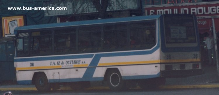 Mercedes-Benz OF 1214 - Automotores Argentina - 12 de Octubre
