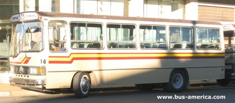 Mercedes-Benz OF 1214 - La Favorita 12-88 - Gral. Belgrano
