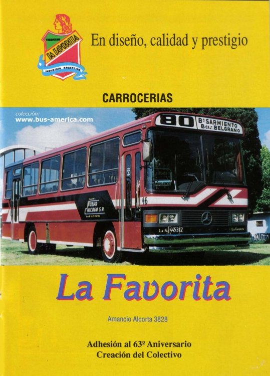 Mercedes-Benz OF 1214 - La Favorita - Nueva Chicago
publidad : carrocer�as La Favorita
publidad en : revista El Auto colectivo
