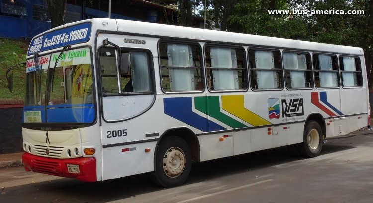 Mercedes-Benz OF 1318 - Marcopolo Torino (para Paraguay) - RISA
ADC 168

Linea internacional urbana C.del Este-Foz do Iguaçu
RISA, unidad 2005




Archivo originalmente posteado en abril de 2018
