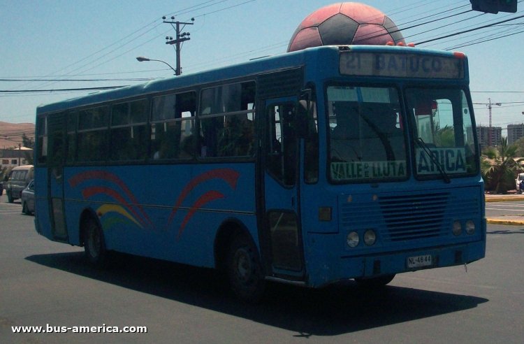 Mercedes-Benz OF 1318 - Metalpar Petrohue - Zolezzi Carvallo
NL4644

Línea rural Arica-Valle de Lluta
