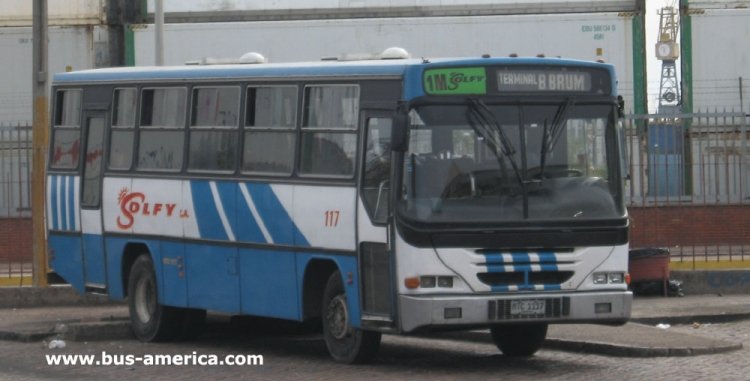 Mercedes-Benz OF 1318 - Thamco Scorpion TH3250USA (en Uruguay) - Solfy
MTC1117
Para conocer mas sobre la historia de estos omnibus en esta empresa vea la [url=http://grupoaclo.blogspot.com/2009/05/la-historia-de-los-thamco-scorpion-en_7893.html]nota del grupo ACLO[/url]
