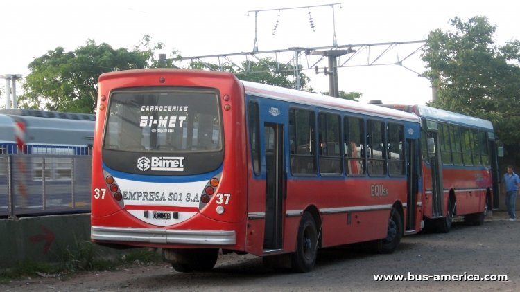 Mercedes-Benz OF 1417 - Bi-Met Corbus - EQU
GEI154

Línea 501 (Partido de Alte. Brown), interno 37
