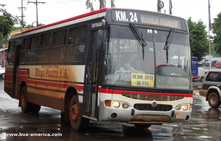 Mercedes-Benz OF 1417 - Marcopolo Viale (en Paraguay) - Minga Guazú
CCV 970

Minga Guazú (Cdad. del Este), unidad 230



Archivo posteado originalmente en enero 2019
