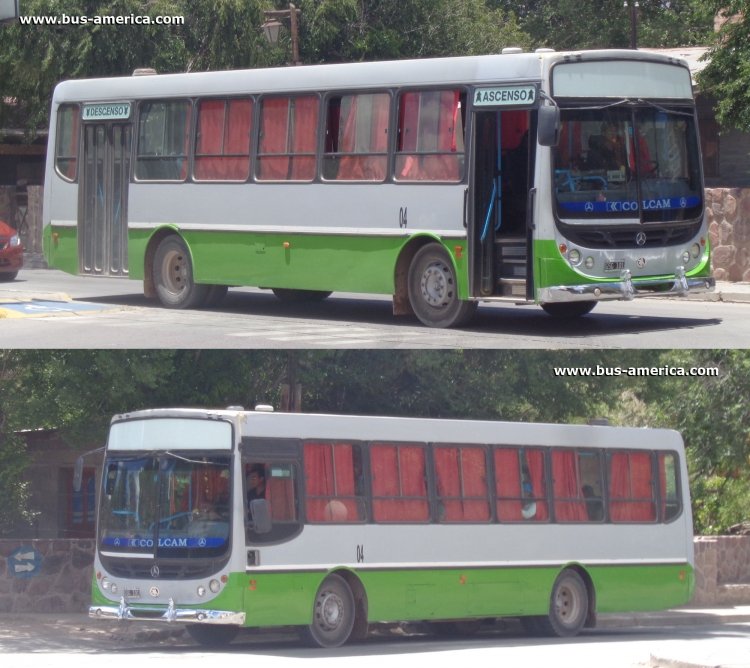 Mercedes-Benz OF 1417 - Metalpar Tronador - Zoe
GSG101

Zoe (Humahuaca), interno 04
