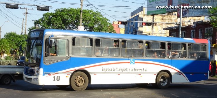 Ciferal CitMax (en Paraguay) - 3 de Febrero
¿A AL 089?

Línea 454 (Asunción), unidad 10
