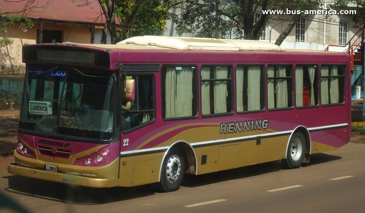 Mercedes-Benz OF 1418 - BiMet 2010 - Henning
MNV722

Henning (Prov. Misiones), interno 22
