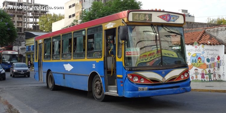 Mercedes-Benz OF 1418 - BiMet Corbus - EDO
HCN 087

Línea 464 (Prov. Buenos Aires), interno 35



Archivo originalmente posteado en mayo de 2018
