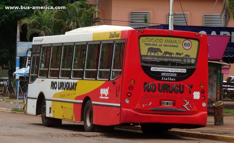 Mercedes-Benz OF 1418 - Italbus Bello - El Práctico , Rio Uruguay
LNO 655
[url=https://bus-america.com/galeria/displayimage.php?pid=48992]https://bus-america.com/galeria/displayimage.php?pid=48992[/url]

Rio Uruguay (Pto. Iguazú), interno 118




Archivo originalmente posteado en abril de 2019
