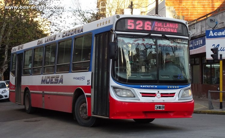 Mercedes-Benz OF 1418 - Italbus Bello - MOESA
MCD 951

Línea 526 (Pdo. Lanús), interno 25




Archivo originalmente posteado en julio de 2018
