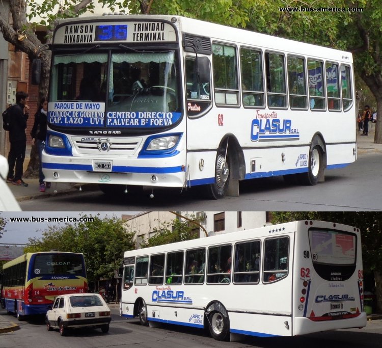 Mercedes-Benz OF 1418 - Italbus Bello - Clasur
MCD583

Línea 36, interno 62
