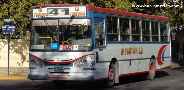 Mercedes-Benz OF 1418 - La Favorita - La Positiva
HWF531

Línea 41, interno 59
