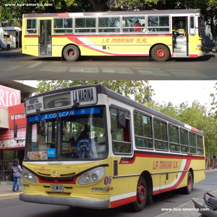 Mercedes-Benz OF 1418 - La Favorita - La Marina
IRK892

Línea 6, interno 06
