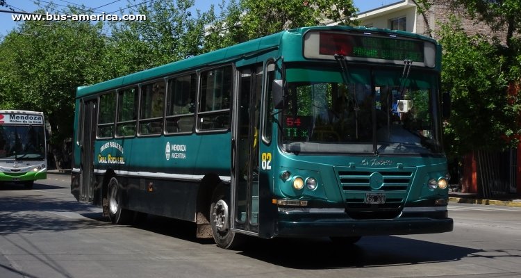 Mercedes-Benz OF 1418 - La Favorita - Gral. Roca
MSG 100

Línea 54 (Mendoza), interno 82
