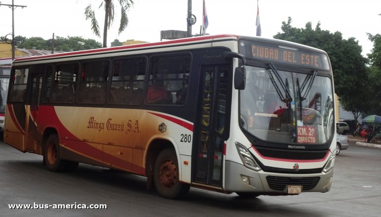 Mercedes-Benz OF 1418 - Marcopolo Novo Torino (en Paraguay) - Minga Guazú
XBP 284

Minga Guazú (Cdad. del Este), unidad 280



Archivo posteado originalmente en enero 2019
