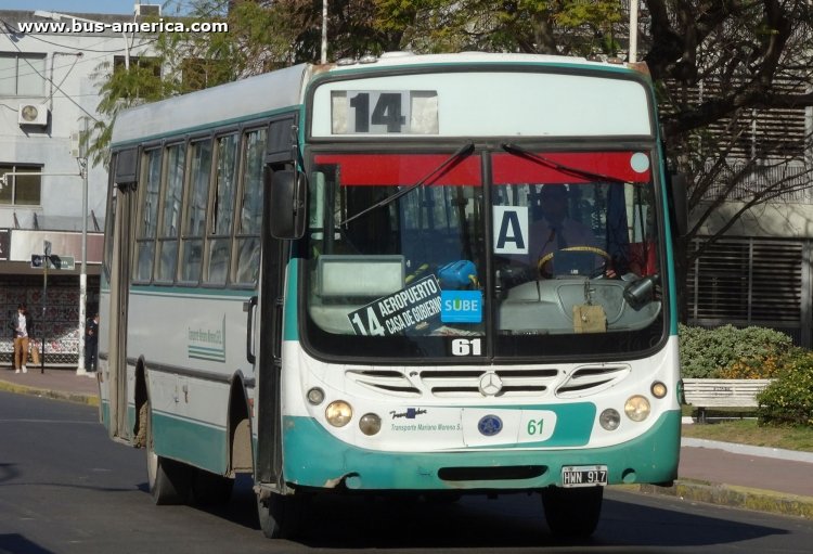 Mercedes-Benz OF 1418 - Metalpar Tronador - Mariano Moreno
HWN917

Línea 14 (Paraná), interno 61

Desde julio de 2018 opera el
Sistema Integrado de Transporte Urbano (S.I.T.U.)
regulado por:
-Secretaría de Servicios Públicos de la Municipalidad de Paraná
-Ministerio de Transporte de la Provincia de Entre Ríos


Archivo posteado originalmente en agosto de 2018
