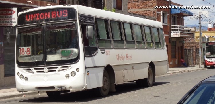 Mercedes-Benz OF 1418 - Metalpar Tronador - Unión Bus
HZA898

Línea 18B, interno 327
