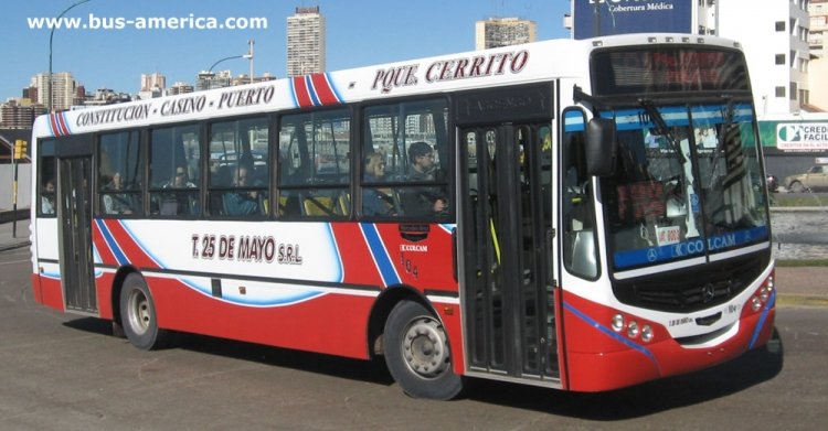 Mercedes-Benz OF 1418 - Metalpar Tronador 2010 - 25 de Mayo
