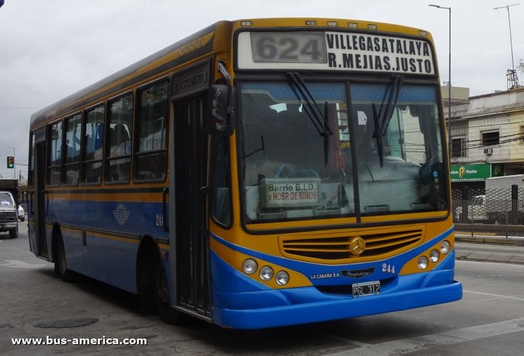 Mercedes-Benz OF 1418 - Metalpar Tronador 2010 - La Cabaña
PGL 312

Línea 624 (Pdo. La Matanza), unidad 244



Archivo originalmente posteado en mayo de 2019
