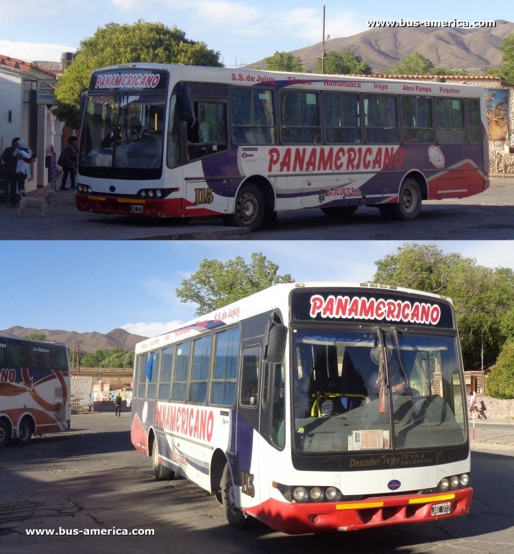 Mercedes-Benz OF 1418 - Nuovobus - Panamericano de Jujuy
JAE072

Panamericano de Jujuy, interno 115
