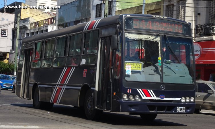 Mercedes-Benz OF 1418 - Nuovobus - Yitos
NFW 211

Línea 544 (Pdo. Lomas de Zamora), interno 87
