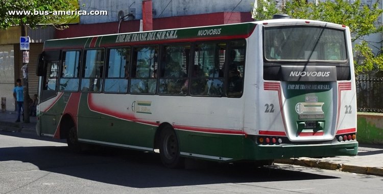 Mercedes-Benz OF 1418 - Nuovobus - E.T.Del Sur
NUC618

Línea ¿404? ¿200? (Pcía. Buenos Aires), interno 22
