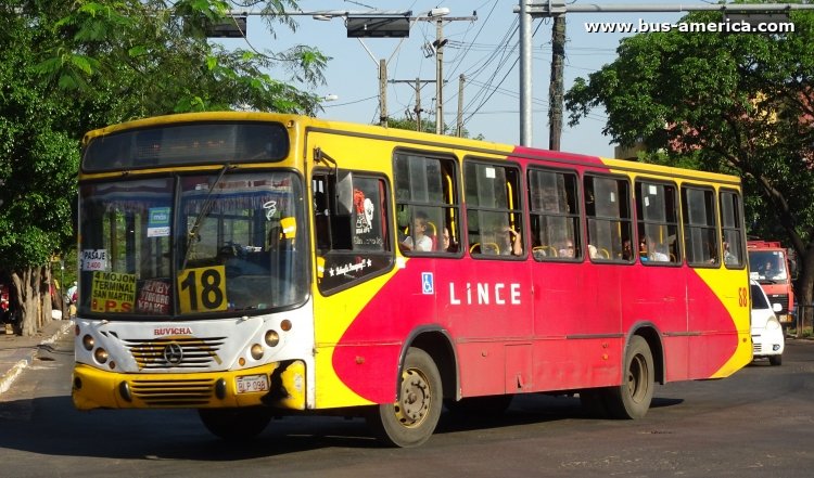 Mercedes-Benz OF 1418 - Ruvicha II - Lince
BLP 098

Línea 18 (Asunción), unidad 68
