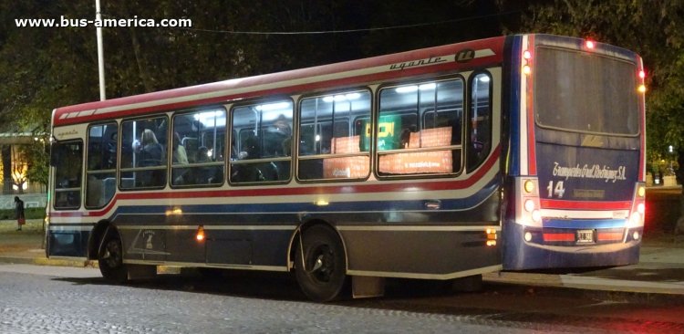 Mercedes-Benz OF 1418 - Ugarte Americano - TGRSA
PLI 944

Línea 503 (Pdo. Tandil), interno 14



Archivo originalmente psoteado en junio 2019
