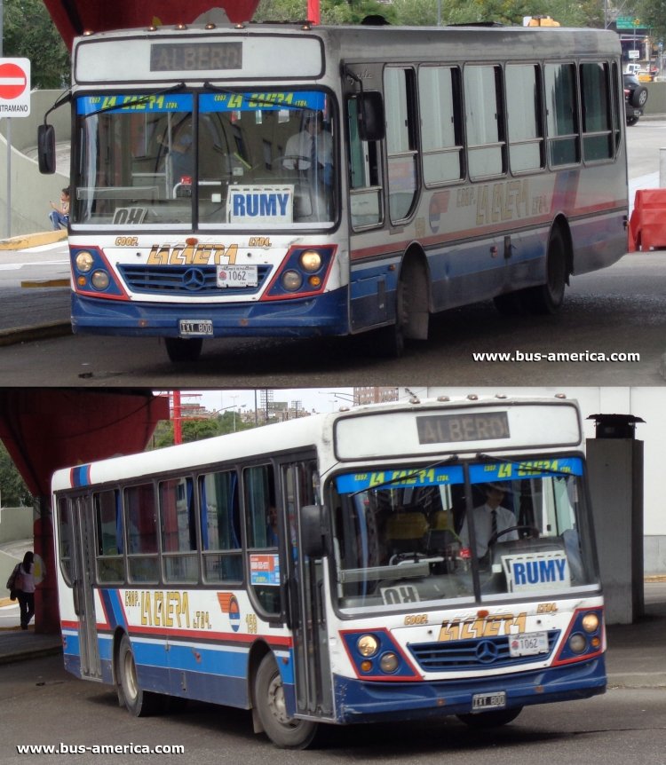 Mercedes-Benz OF 1418 - Ugarte Americano - Coop. La Calera
ITX800
[url=https://bus-america.com/galeria/displayimage.php?pid=50077]https://bus-america.com/galeria/displayimage.php?pid=50077[/url]

Coop. La Calera (Prov. Córdoba), interno 159, patente provincial 1062
