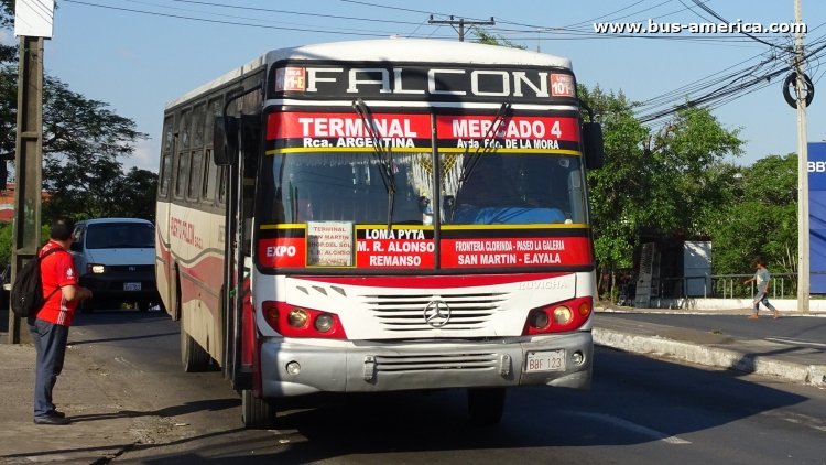 Mercedes-Benz OF 1418 - Ruvicha - Pto.Falcón
BBF 123
[url=https://bus-america.com/galeria/displayimage.php?pid=47657]https://bus-america.com/galeria/displayimage.php?pid=47657[/url]

Línea 101 E (Asunción), unidad 0623



Archivo originalmente posteado en abril de 2020
