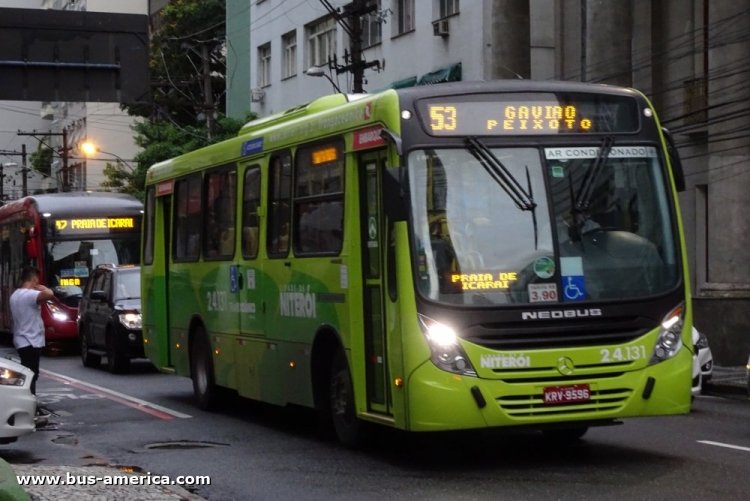 Mercedes-Benz OF 1519 - Neobus Mega Plus - TransOceanico , Fortaleza
KRV-9596

Linha 53 (Niteroi), unidad 2.4.131
