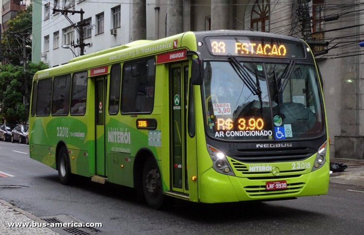 Mercedes-Benz OF 1519 - Neobus Mega Plus - TransOceanico , Fortaleza
LRF-9930

Linha 33 (Niteroi), unidad 2.3.018
