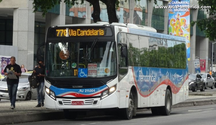 Mercedes-Benz OF 1519 - Caio Apache Vip - Pendotiba
KXS-7179

Linha 770 (Estado Rio de Janeiro), unidad RJ 211.004


Archivo originalmente posteado en marzo 2018
