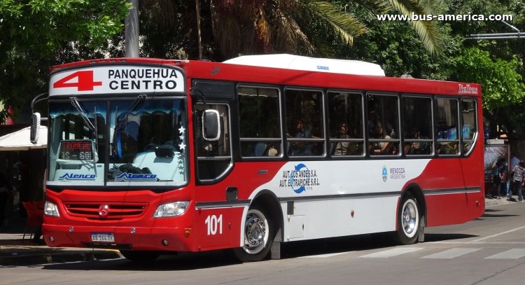 Mercedes-Benz OF 1621 - Italbus Bello - Los Andes , El Trapiche
AB 164 RK
[url=https://bus-america.com/galeria/displayimage.php?pid=47723]https://bus-america.com/galeria/displayimage.php?pid=47723[/url]

Grupo de líneas 4 (Mendoza), interno 101
