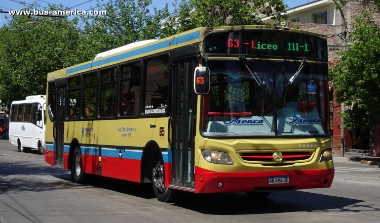 Mercedes-Benz OF 1621 - Italbus Bello - Pte. Alvear UTE
AB 494 UE

Linea 111 (Mendoza), interno 65




Archivo originalmente posteado en diciembre de 2018
