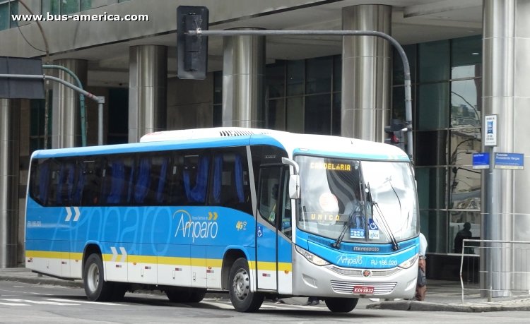 Mercedes-Benz OF 1721 L - Marcopolo Audace - Amparo
KXH-9832

Amparo (Estadual Rio de Janeiro), unidad RJ 186.020

