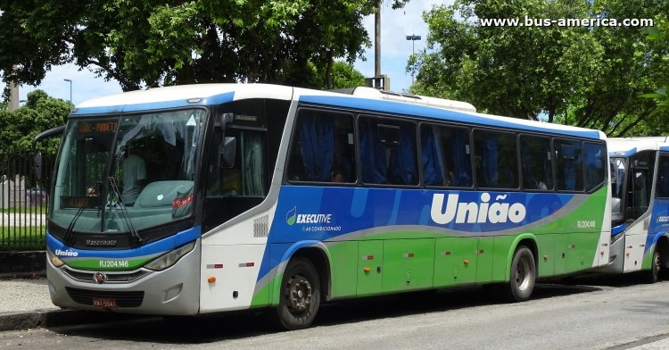 Mercedes-Benz OF 1721 - Marcopolo Audace - Uniao
KWI-5541

Linha 1461C (Estadual Rio de Janeiro), unidad RJ 204.146



Archivo originalmente posteado en junio de 2019
