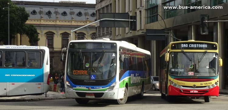 Mercedes-Benz OF 1721 - Marcopolo Novo Torino - Uniao
KQX-3759

Linha 468C (Estadual Rio de Janeiro), unidad RJ 204.066



Archivo originalmente posteado en julio de 2019
