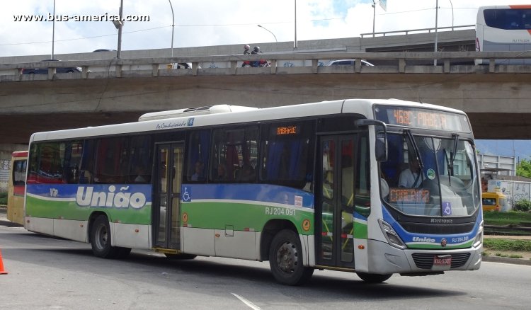 Mercedes-Benz OF 1721 - Marcopolo Novo Torino - Uniao
KXE-5307

Linha 468C (Estadual Rio de Janeiro), unidad RJ 204.091



Archivo originalmente posteado en julio de 2019
