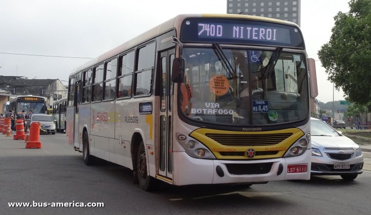 Mercedes-Benz OF 1721 - Marcopolo Torino - Braso Lisboa
LST-5111

Linha 740D (Estadual de Rio de Janeiro), unidad RJ 215.019




Archivo originalmente posteado en febrero de 2018
