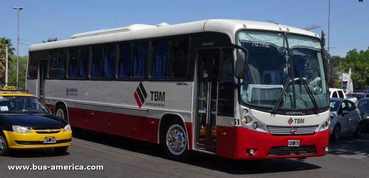 Mercedes-Benz OF 1722 - Comil Versatile (en Argentina) - TBM
OFG 182
[url=https://galeria.bus-america.com/displayimage.php?pid=46246]https://galeria.bus-america.com/displayimage.php?pid=46246[/url]

Grupo de líneas 850 (Prov. Mendoza), interno 51



Archivo originalmente posteado en octubre de 2018
